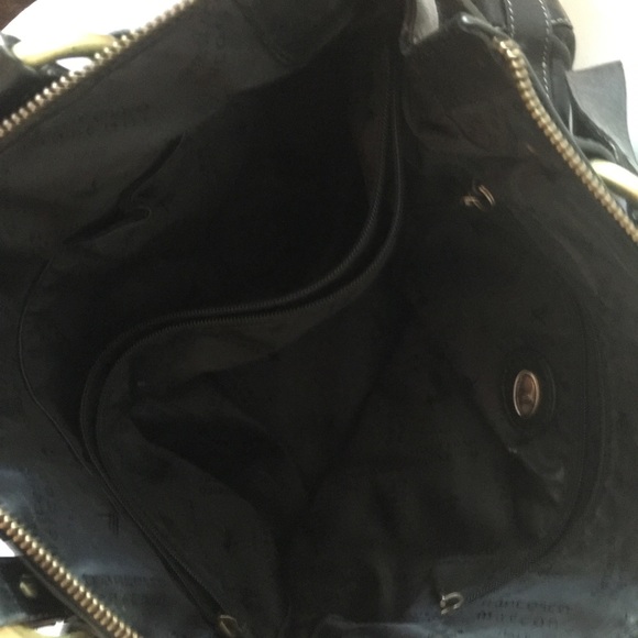 Genuine leather shoulder bag - Picture 3 of 7